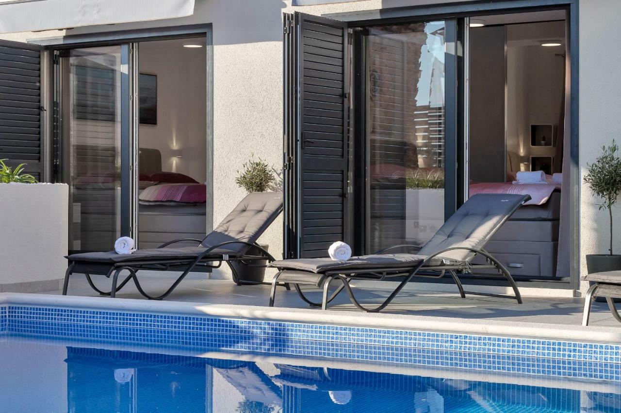 Lulani Makarska Pool Apartment Zewnętrze zdjęcie