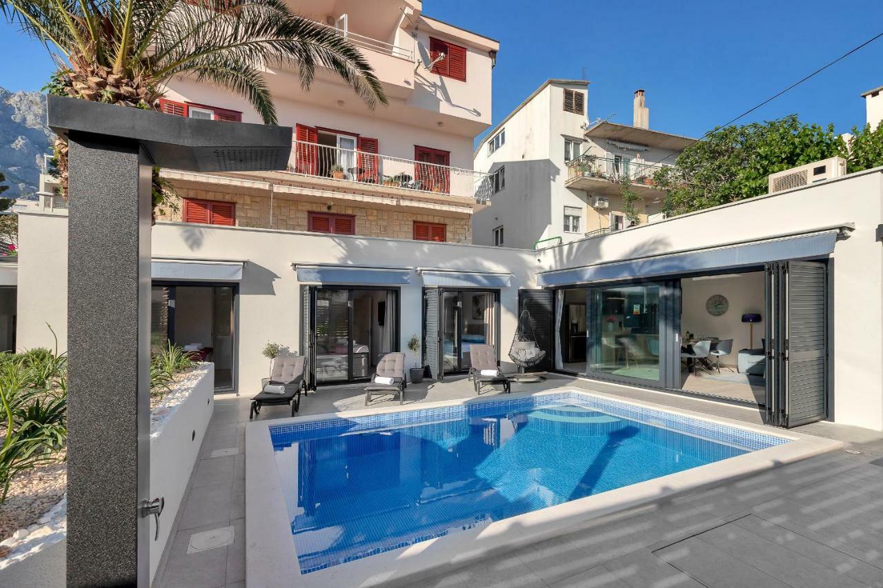 Lulani Makarska Pool Apartment Zewnętrze zdjęcie